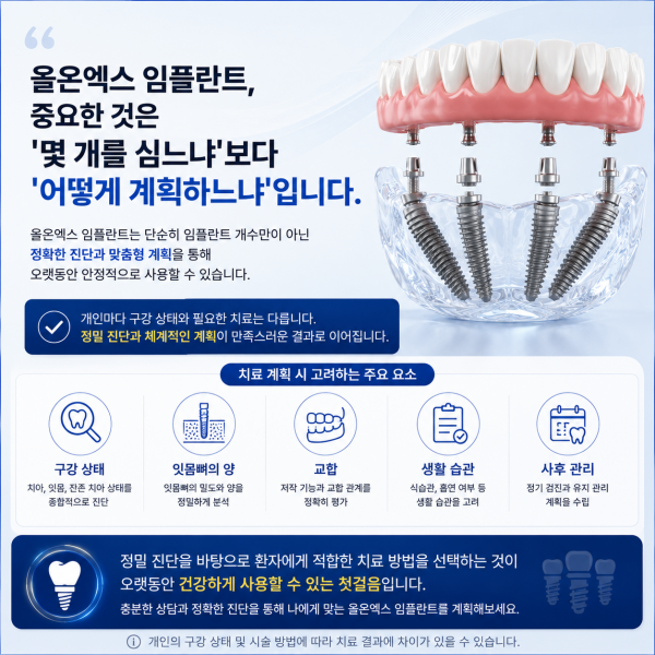 올온엑스임플란트 치아를 대부분 상실했다면 - 설명 이미지 6